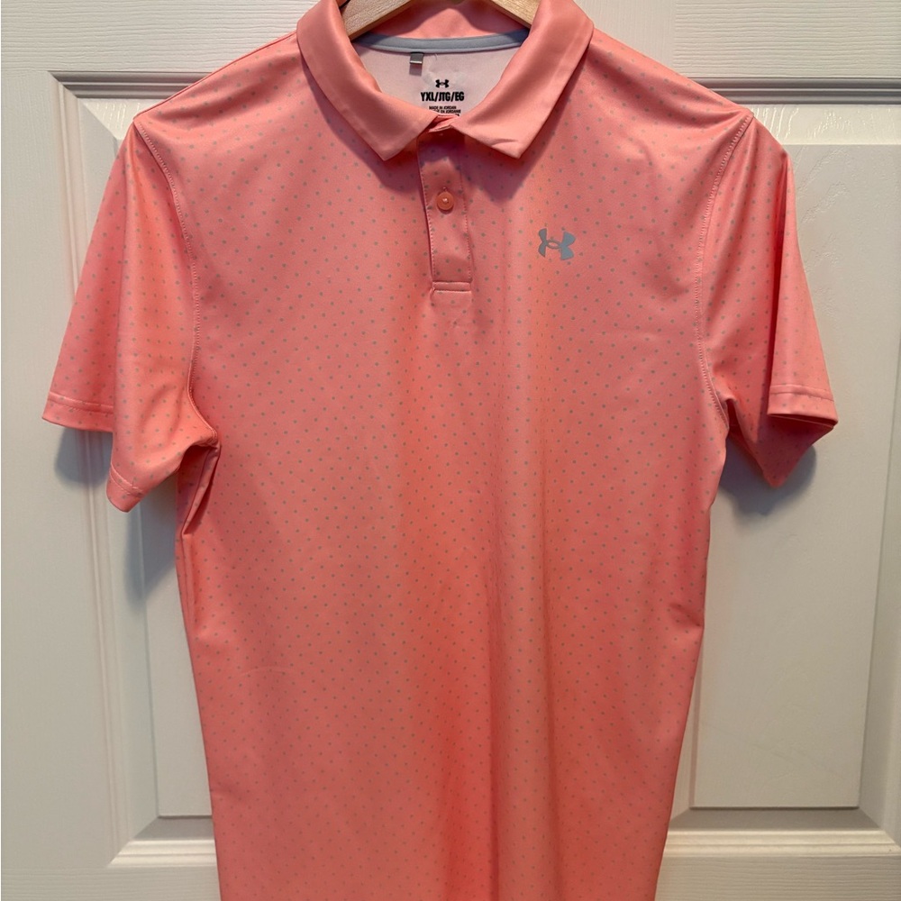 Under Armour Boys Coral Polo Shirt